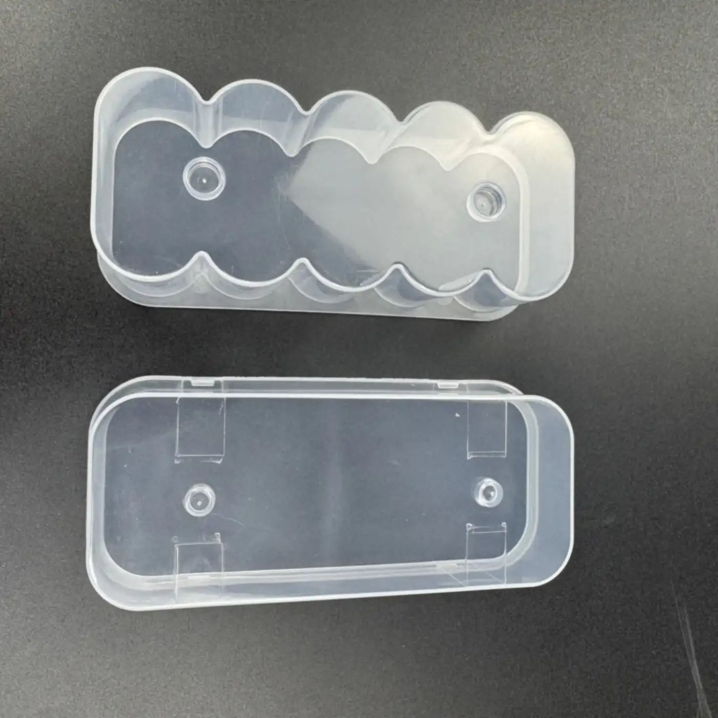 10ml vial case stackable locating rim detail